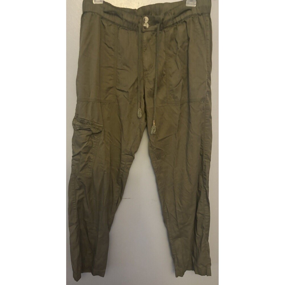 Natural Impression Pants Army Green Joggers . Size Medium With Draw String .